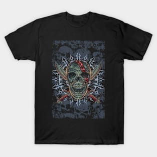 Red hair skull T-Shirt